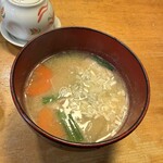 鮨処藤 - 具沢山豚汁