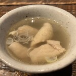 若鳥焼き もばら - お通し