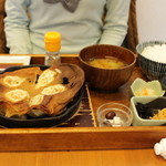 ぼんち茶屋 - やさい餃子定食