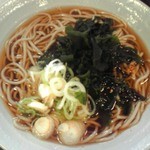 名代 富士そば - セットのかけ蕎麦