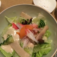 鉄板焼 さざんか - カニサラダ