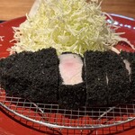 黒豚トンカツ さつまや とんとん - ■六白黒豚 黒とんロース(150㌘)¥3,000