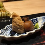 鮨旬美 西川 - 煮物三種