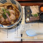 中華そば 鴨福 - 特製中華そば 醤油(¥1800)
