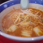 あべま - 料理写真:みそラーメン激辛（10辛）