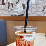 すき家 - ドリンク写真:Sukiシェイク塩バターキャラメル