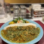 SPICE CURRY アルクロード - 料理写真:スパイスチキンカレー1,000円、ルー・ライス大盛200円