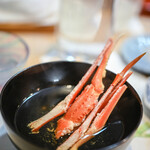 うを徳 - "楚蠘脚（すはへがにのあし）"の高湯（すましゞる）