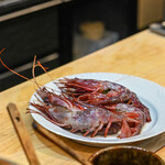 うを徳 - "緋衣蝦（ひごろもえび）"