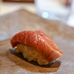 うを徳 - "鮪（しび）中肥肉（ほどよきあぶらみ）"