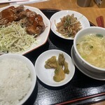 匠 - 唐揚げ定食（スパイシー）1,080円