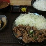 かつ吉 - 豚しょうが焼き定食