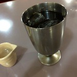 喫茶りら - ランチについてくる食後アイス珈琲