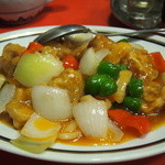 中国料理　王味 - 酢豚