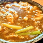 やぶ善 - 出来立て熱々で温まるぅ〜。