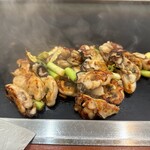 カキオコ まるみ - ネギ焼きポン酢