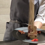 和栗専門 紗織 - 錦糸絞り①