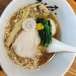 魚介醤油ラーメン 和屋 - らーめん、たまごいり