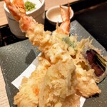 蕎麦とお酒 碧 - 2026年2月1日(日)  天麩羅ざる蕎麦セット 1,950円