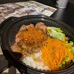 PLAYER'S KITCHEN - 麻辣ステーキライス（1,500円）