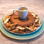 LIAISON - ランチコース 9680円 の北海道産帆立入り埼玉の深谷葱のスープ