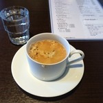 Caffe A - 量たっぷりのホットコーヒー400円