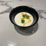 博多もつ鍋 やま中 - 杏仁豆腐