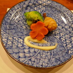 蟹遊亭 - 温野菜サラダ