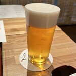 日本料理うしお - 生ビール（エーデルピルス）