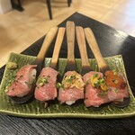 すき焼き しゃぶしゃぶ 肉寿司 食べ放題 和牛ざんまい 心斎橋店 - 