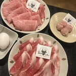 すき焼き しゃぶしゃぶ 肉寿司 食べ放題 和牛ざんまい - 