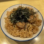 函館塩ラーメン 五稜郭 - ほたてご飯