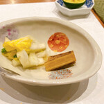 天婦羅 みやしろ - お漬物