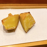 天婦羅 みやしろ - 五郎島金時(さつまいも)