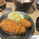 とんかつ 神楽坂 さくら 渋谷神南店 - ハーブ三元豚ロースかつ定食（140g）