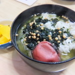 とり勝 - お茶漬け（うめ）