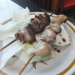 とり勝 - トリ皮、トリ