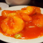 ランチのエビチリ