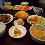 青椒肉絲ランチ