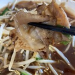 大高屋 - 塩ラーメン もつ炒めセット