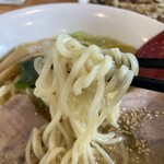 大高屋 - 塩ラーメン もつ炒めセット