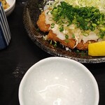 山かつ - ねぎ塩ロースかつ定食