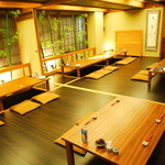 h Kyoudo Ryouri Goshiki - 堀炬燵席（完全個室も可能です。40名様まで可。（堀炬燵席は20名様・フローリング席20名様）