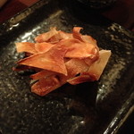 和食　貴山 - えいひれ炙り（６３０円）２０１３年５月（らるふの料理）