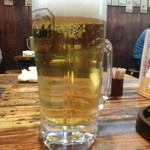 炭屋 - 生ビール