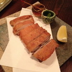 和食　貴山 - 地養赤鶏の竜田揚げ（８５０円）２０１３年５月（らるふの料理）