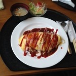 洋食屋 グリル ラパン - オムライス御膳(880円)