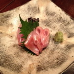 和食　貴山 - 金目鯛のお造り（１，０５０円）２０１３年５月（らるふの料理）