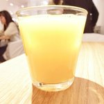 24::7 cafe apartment - デザートフレンチトースト 1296円 のオレンジジュース