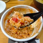 麺屋 電龍 - ナポリタンつけ麺　専用〆ごはん